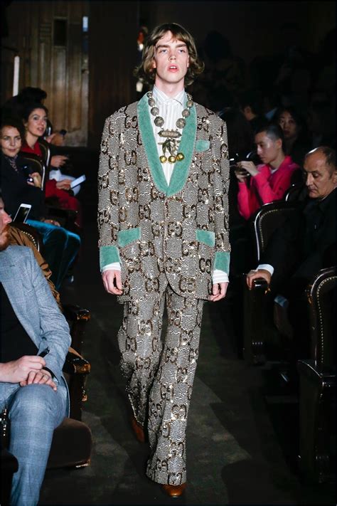 gucci mens spring summer 2019 fashion show|gucci ancora fashion show.